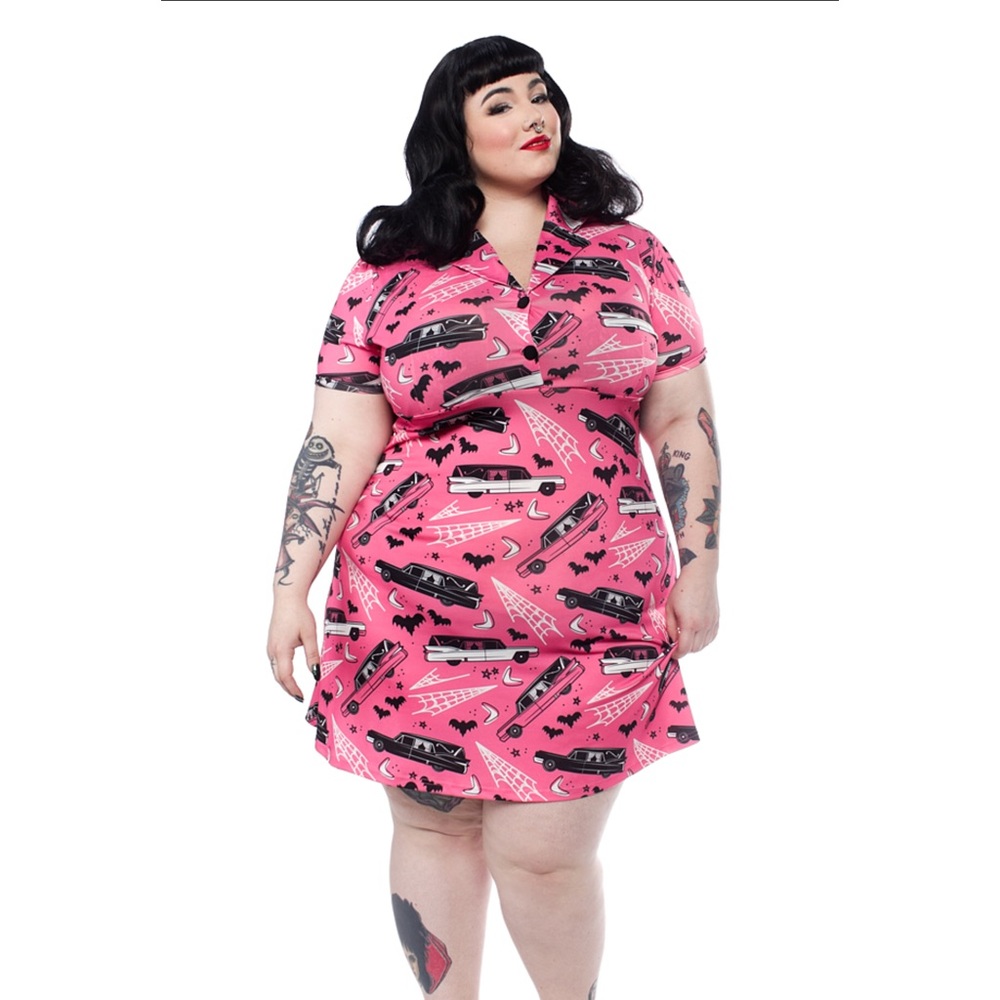 Sourpuss Death Cab Rosie Dress NWT